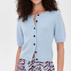 NWT VRG GRL Tess Knit Short Sleeve Top